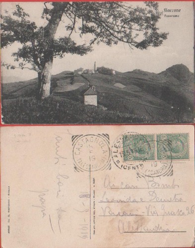 Cartolina fiaccone - fiaccone, (al)