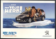 Promo Postcard for the PEUGEOT