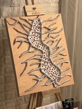 Quadro Materico 3D Fatto a
