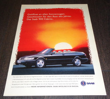 Pubblicità Saab 900 NG Cabrio