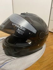 Casco integrale moto SHARK Spartan carbon skin nero lucido usato pochissimo