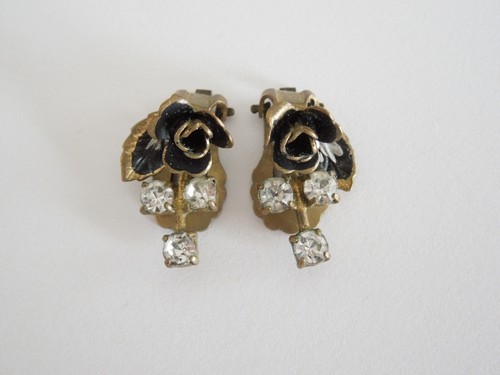 Orecchini vintage ottone - orecchini,