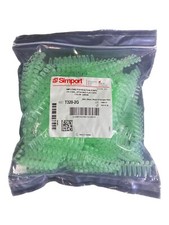 Strisce di reazione PCR Amplitube SIMPORT 8x0,2 ml tappi piatti verdi T320-2G (125/cs)