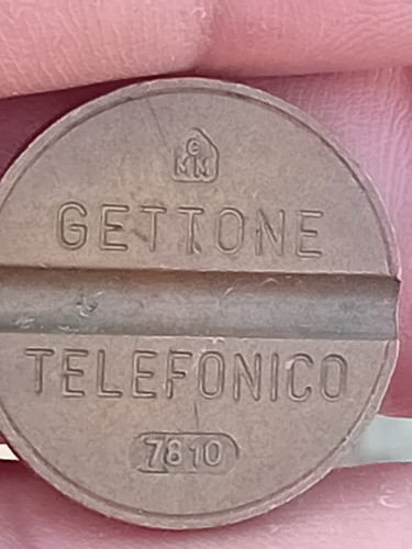 Gettone telefonico 7810 - telefonico-, cmm-