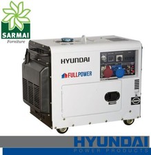 Generatore di corrente Monofase e Trifase Full Power Hyundai DHY8500SE-T  6 kW