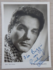 Autografo attore francese