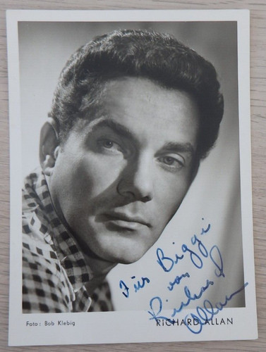 Autografo attore francese