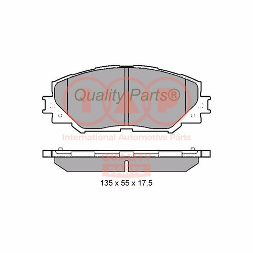 Pasticche freno ant toyota - freno,