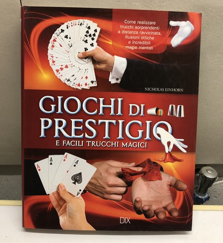 Libro giochi prestigio e - prestigio,