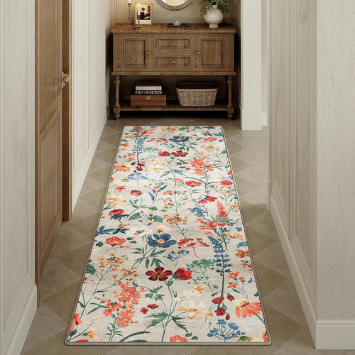 Beige tappeto cucina - beige, 60x240cm