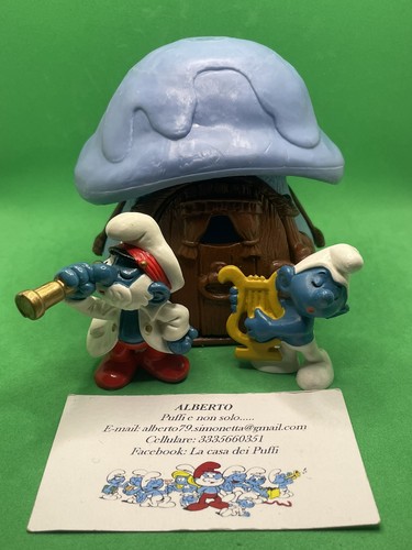 Puffi smurfs smurf casa dei - smurfs,
