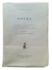 Ulisse Dini Opere. Vol. I