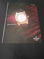 ROLEX CELLINI GENEVE WATCH PUBBLICITA EPOCA VINTAGE AD