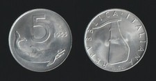 Lire 1955 delfino timone - 5, e