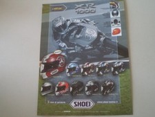 advertising Pubblicità 2005 CASCO HELMET SHOEI XR 1000