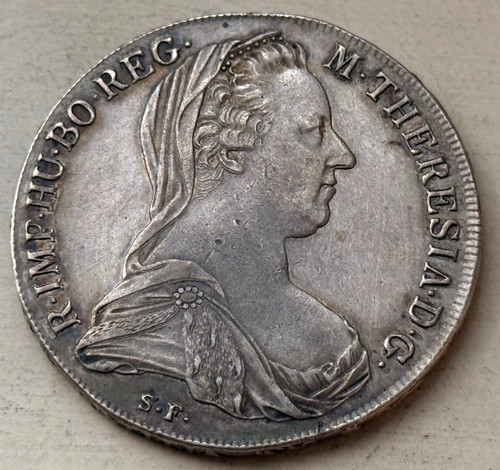 Casa asburgo tallero 1780 - casa,