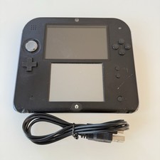CONSOLE NINTENDO 2DS NERO BLU CON CARICATORE FUNZIONANTE TESTATO