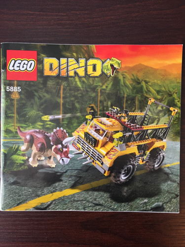 Lego dino triceratops trapper - dino,