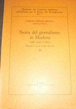STORIA DEL GIORNALISMO IN