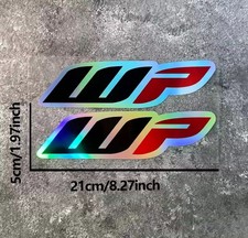 Adesivi forcella Wp cromato