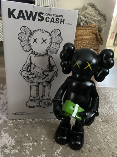 Kaws cash black - cash, 30cm