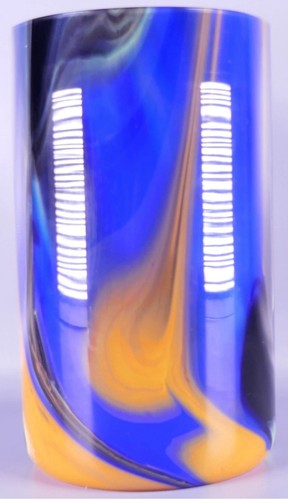 Vaso vetro artistico - vetro,