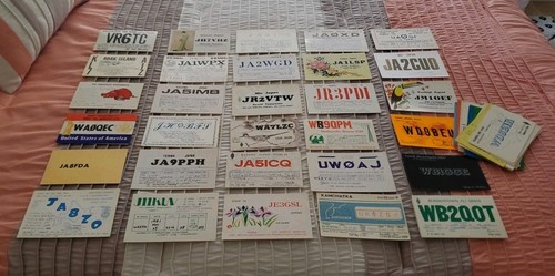 Lotto cartoline qsl - lotto, 60