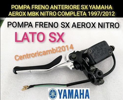 Pompa freno anteriore - freno, sx