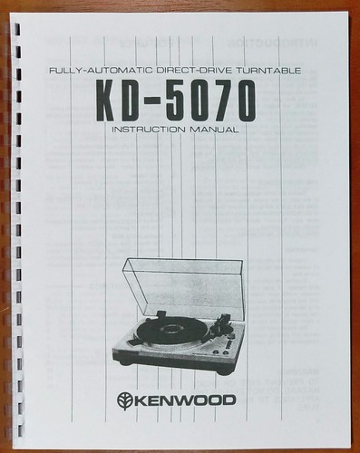 Kenwood 5070 giradischi - kenwood,