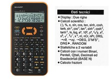 Calcolatrice Scientifica Sharp