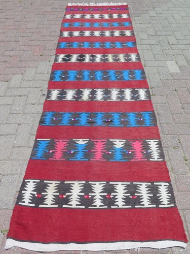 Tappeto vintage sivas kilim - tappeto,