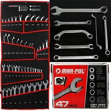 Set 47 chiavi combinate fisse e stella 12 punti da 6-32mm kit TORX e poligonali