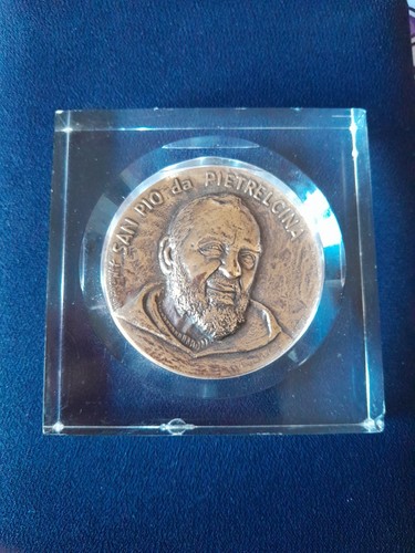 Medaglia religiosa padre pio - religiosa,