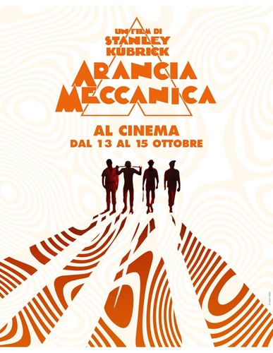 Locandina arancia meccanica - arancia,