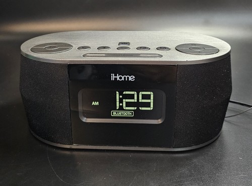 Ihome ibt38 dual alarm clock - ihome,