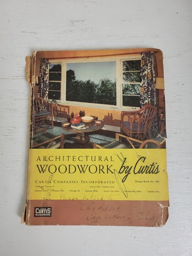 Vintage woodwork catalog - woodwork,