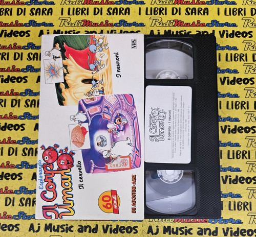 Vhs cartonata esplorando - vhs,
