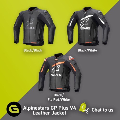 Giacca pelle alpinestars gp - di,