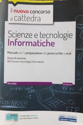 Scienze tecnologie - scienze,