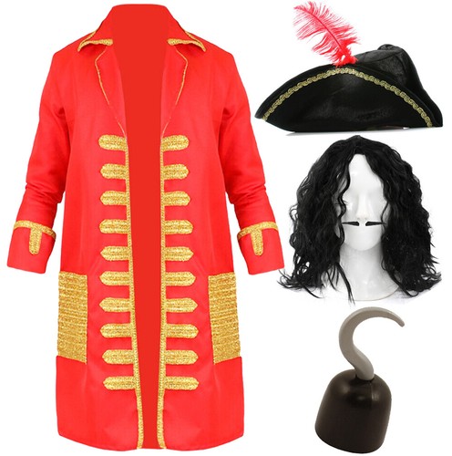 Costume adulto capitano - adulto, pirata