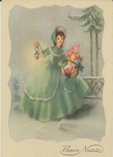 Augurale buon natale dama - buon,