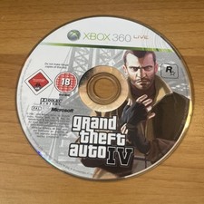 GIOCO VIDEOGIOCO XBOX 360 ITALIANO SOLO DISCO GTA IV GRAND THEFT AUTO IV  4