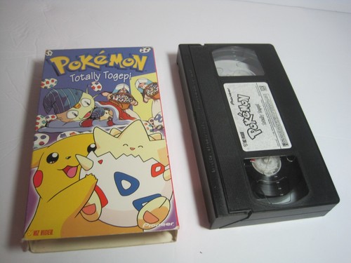 Pokemon totally togepi vhs vcr - totally,