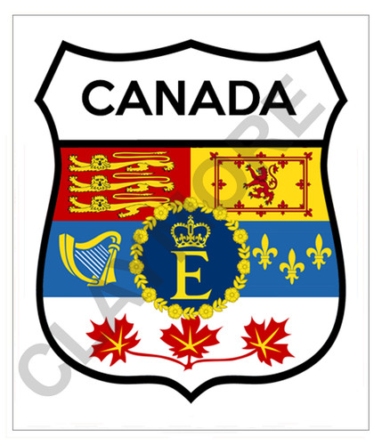 Adesivo auto canada nord - auto,