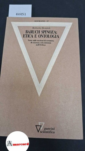 Baruch spinoza etica - spinoza:, e