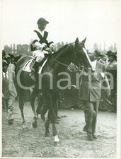 1936 MILANO SAN SIRO Ippica Cavallo TELLURIO rientra al peso Gran Premio FASCIO