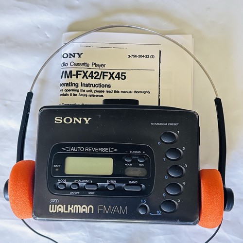Sony walkman fx41 - sony, lettore
