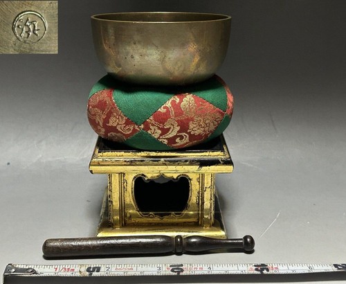 Set campana buddista tempio