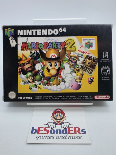 Nintendo mario party 2 - nintendo, 64