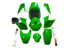 Set Carene Pocket Bike Completo Verde Bianco HMParts Spedizione Veloce!